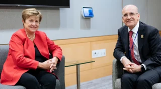 Georgieva-Mehmet Şimşek Washington