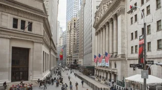 ABD sokak wall street